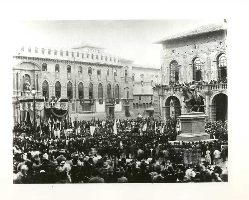 Inaugurazione del monumento di Vittorio Emanuele II, Fondazione Carisbo