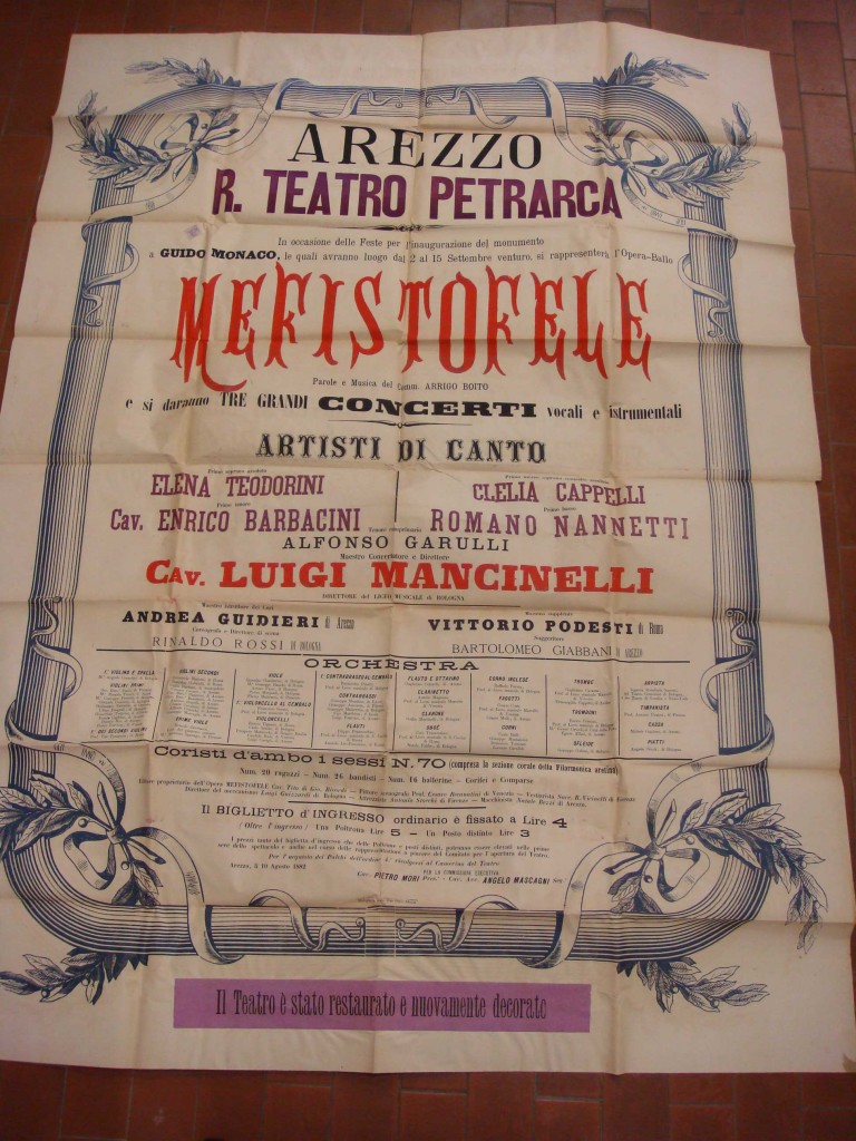 “Cronaca Aretina”, Arezzo, 1882.